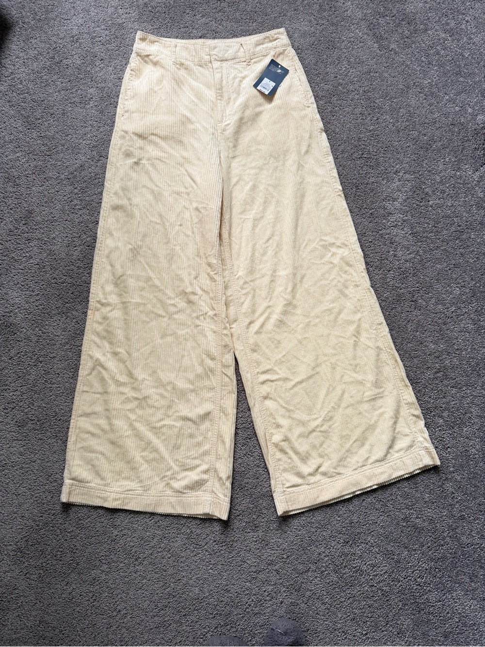 Brand new Universal Thread Wide-Leg Corduroy Pants in cream - Picture 4 of 9